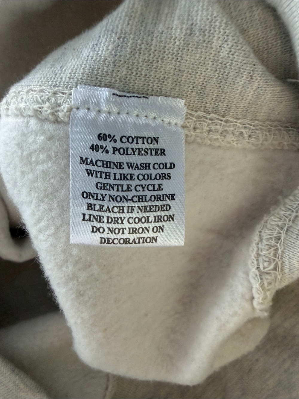Heather Gray and Hot Pink Nantucket, MA Crewneck Sweatshirt Size XS - Picture 4 of 4